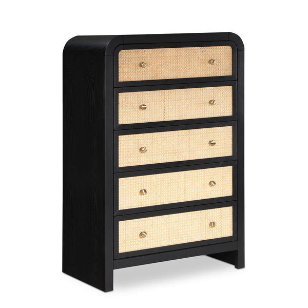 Meridian Siena Black Chest IMAGE 1
