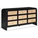 Meridian Siena Black Dresser IMAGE 12