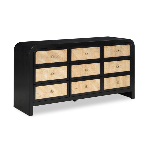 Meridian Siena Black Dresser IMAGE 1