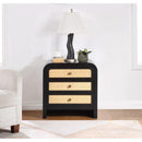 Meridian Siena Black Night Stand IMAGE 2