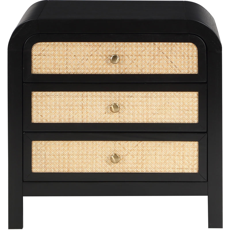 Meridian Siena Black Night Stand IMAGE 3