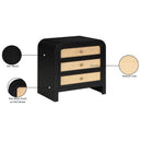 Meridian Siena Black Night Stand IMAGE 9