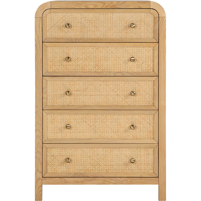 Meridian Siena Natural Chest IMAGE 3