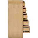 Meridian Siena Natural Chest IMAGE 4