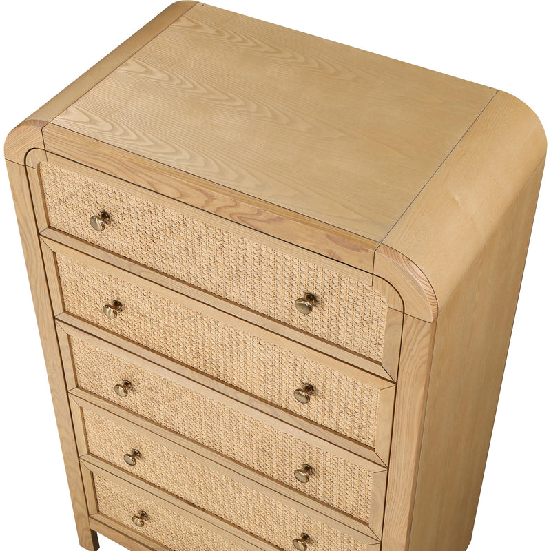 Meridian Siena Natural Chest IMAGE 7