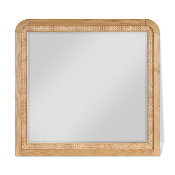 Meridian Siena Natural Mirror IMAGE 1