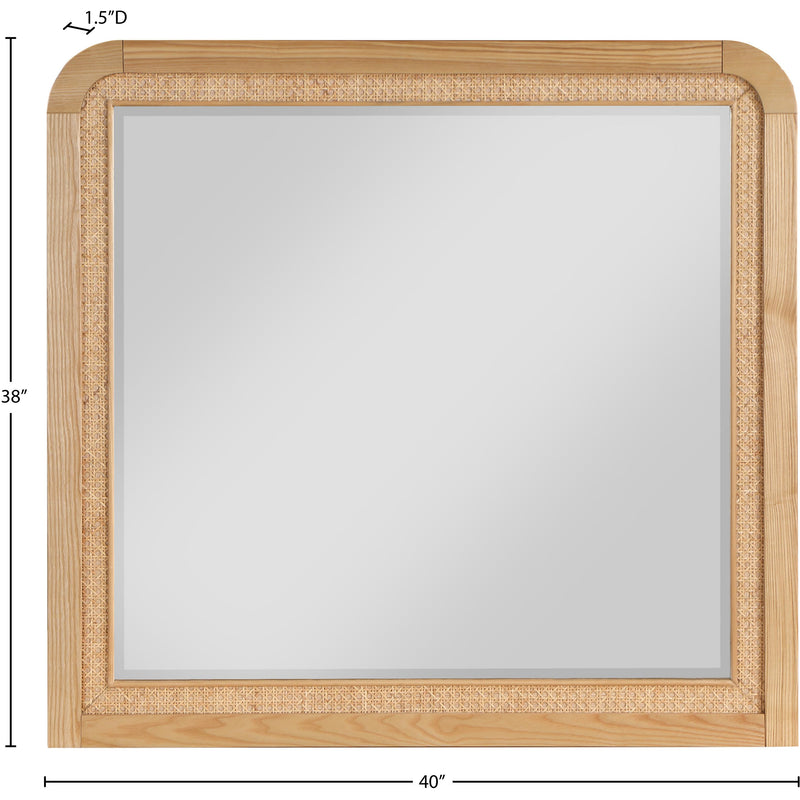 Meridian Siena Natural Mirror IMAGE 6