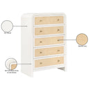 Meridian Siena White Chest IMAGE 10