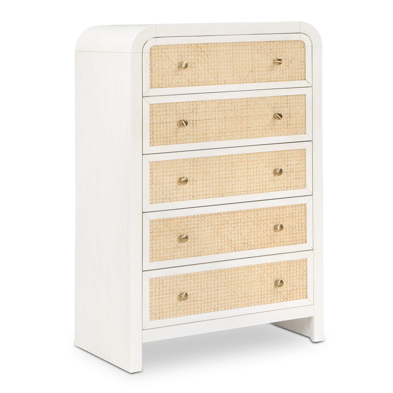 Meridian Siena White Chest IMAGE 1