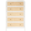 Meridian Siena White Chest IMAGE 3