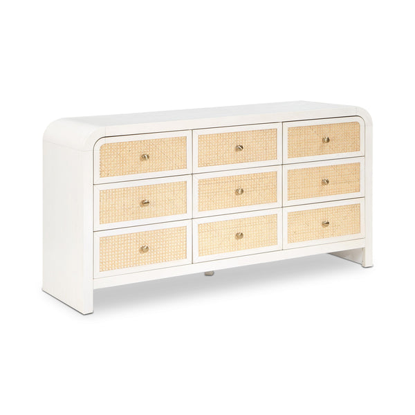 Meridian Siena White Dresser IMAGE 1