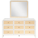 Meridian Siena White Dresser IMAGE 4