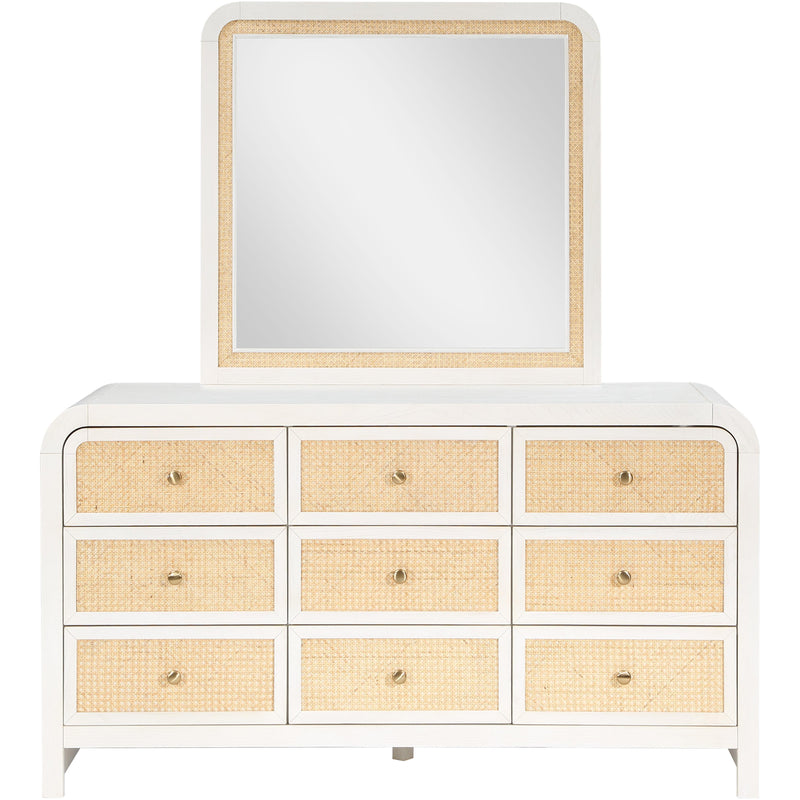 Meridian Siena White Dresser IMAGE 4