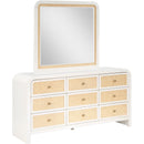 Meridian Siena White Dresser IMAGE 5