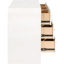 Meridian Siena White Dresser IMAGE 6