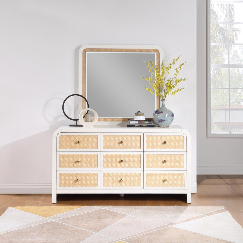 Meridian Siena White Mirror IMAGE 2