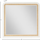 Meridian Siena White Mirror IMAGE 6