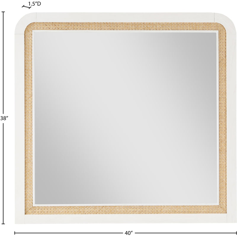 Meridian Siena White Mirror IMAGE 6