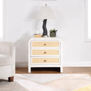Meridian Siena White Night Stand IMAGE 2