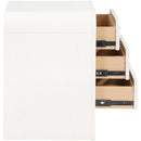 Meridian Siena White Night Stand IMAGE 4