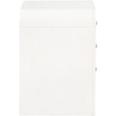 Meridian Siena White Night Stand IMAGE 5