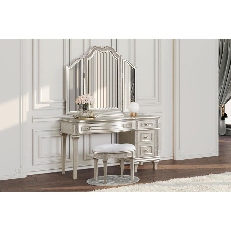 Coaster Furniture Evangeline 4-Drawer Vanity Set 223397-SET IMAGE 3