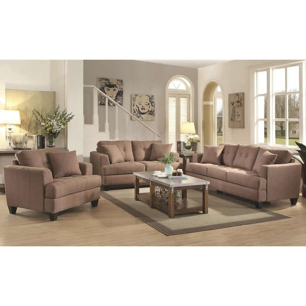 Coaster Furniture Samual 505175 3 pc Living Room Set IMAGE 1