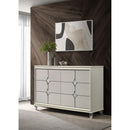  Coaster Furniture Olivia 224953 6-Drawer Dresser Cabinet - Pearl White IMAGE 10