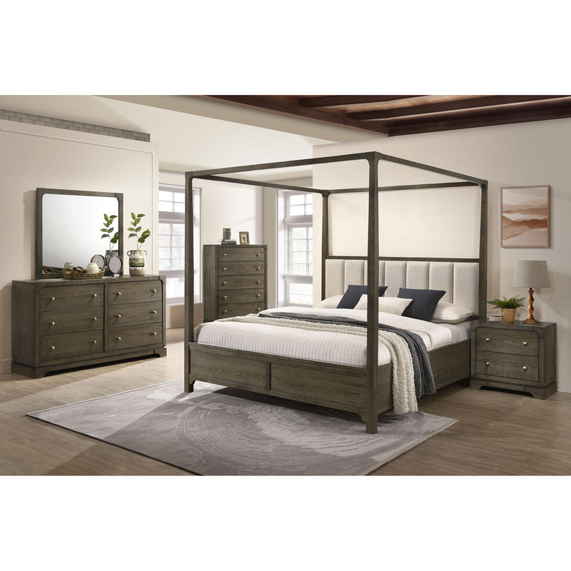 Coaster Furniture Gran Park 224931Q Queen Canopy Bed - Dark Cocoa IMAGE 2