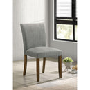  Coaster Furniture Cantley 106379 pholstered Dining Side Chair - Grey IMAGE 2