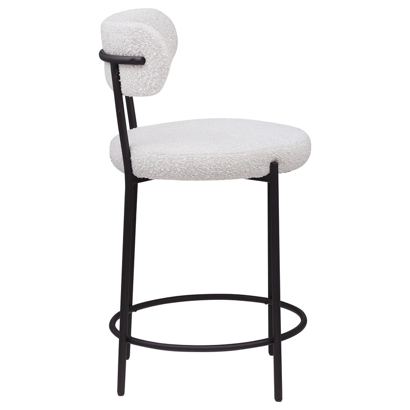 Coaster Furniture Viola 108188 Boucle Upholstered Counter Chair - Cream IMAGE 8