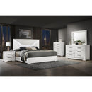  Coaster Furniture Ives 224942 2-Drawer Nightstand Bedside Table - White High Gloss IMAGE 11