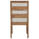 Coaster Furniture Bruner 109102 Upholstered Dining Side Chair - Brown IMAGE 7