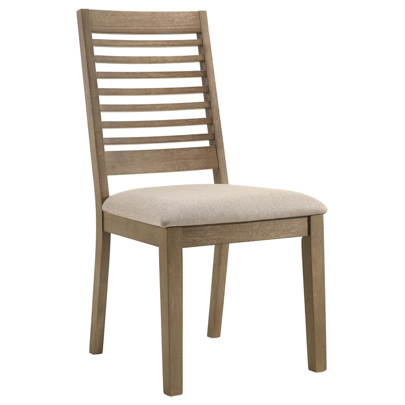  Coaster Furniture Scottsdale 109182 Wood Dining Side Chair - Washed Brown IMAGE 1