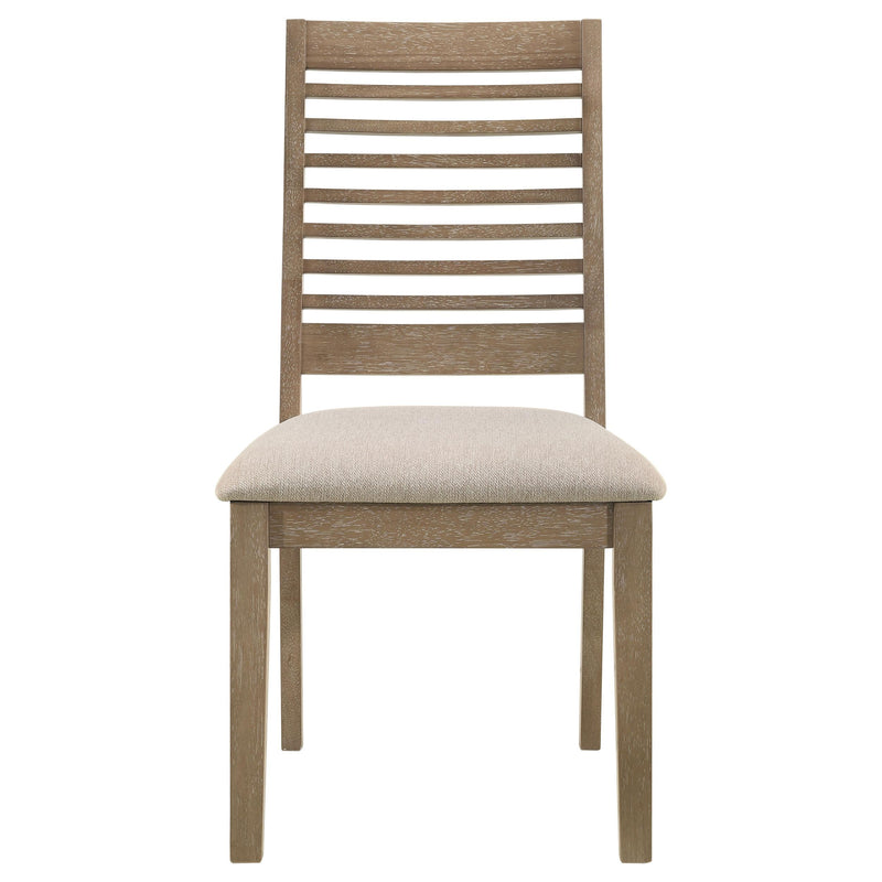  Coaster Furniture Scottsdale 109182 Wood Dining Side Chair - Washed Brown IMAGE 3