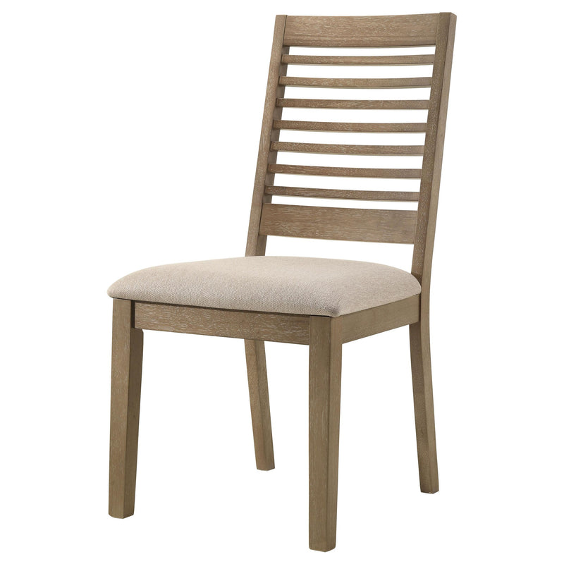  Coaster Furniture Scottsdale 109182 Wood Dining Side Chair - Washed Brown IMAGE 4