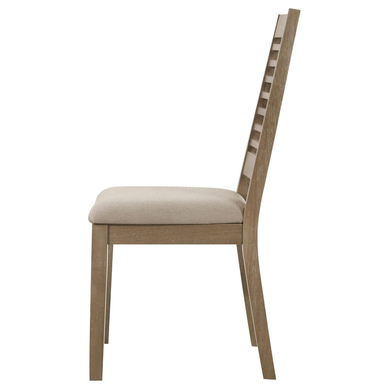  Coaster Furniture Scottsdale 109182 Wood Dining Side Chair - Washed Brown IMAGE 5