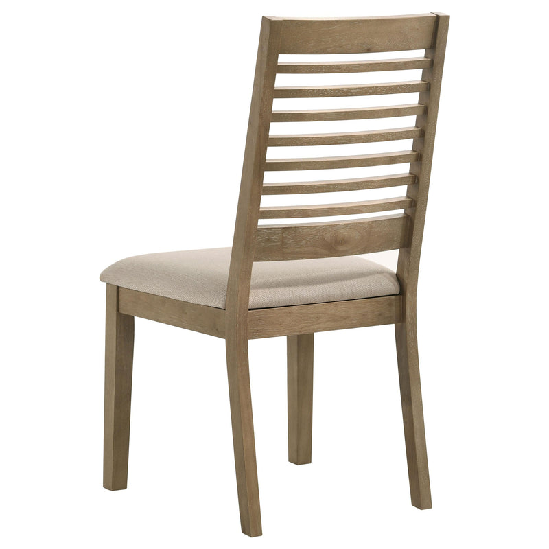  Coaster Furniture Scottsdale 109182 Wood Dining Side Chair - Washed Brown IMAGE 6