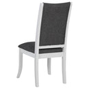  Coaster Furniture Judd 109332 Upholstered Dining Side Chair - Pearl White IMAGE 6