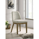  Coaster Furniture Castlewood 109352 Upholstered Side Chair - Light Tan IMAGE 2