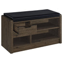  Coaster Furniture Arrington 910321 Storage Bench - Smoked Oak IMAGE 3