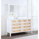  Coaster Furniture Bexhill 223473M 10-Drawer Dresser and Mirror - White IMAGE 9