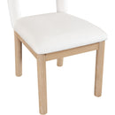 Meridian Conrad Cream Velvet Dining Chair IMAGE 7
