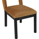 Meridian Conrad Saddle Velvet Dining Chair IMAGE 7