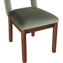 Meridian Conrad Green Velvet Dining Chair IMAGE 7