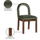 Meridian Conrad Green Velvet Dining Chair IMAGE 9