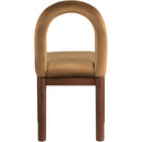 Meridian Conrad Saddle Velvet Dining Chair IMAGE 5