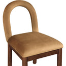 Meridian Conrad Saddle Velvet Dining Chair IMAGE 6