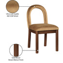 Meridian Conrad Saddle Velvet Dining Chair IMAGE 9