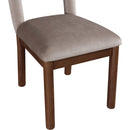 Meridian Conrad Taupe Velvet Dining Chair IMAGE 7